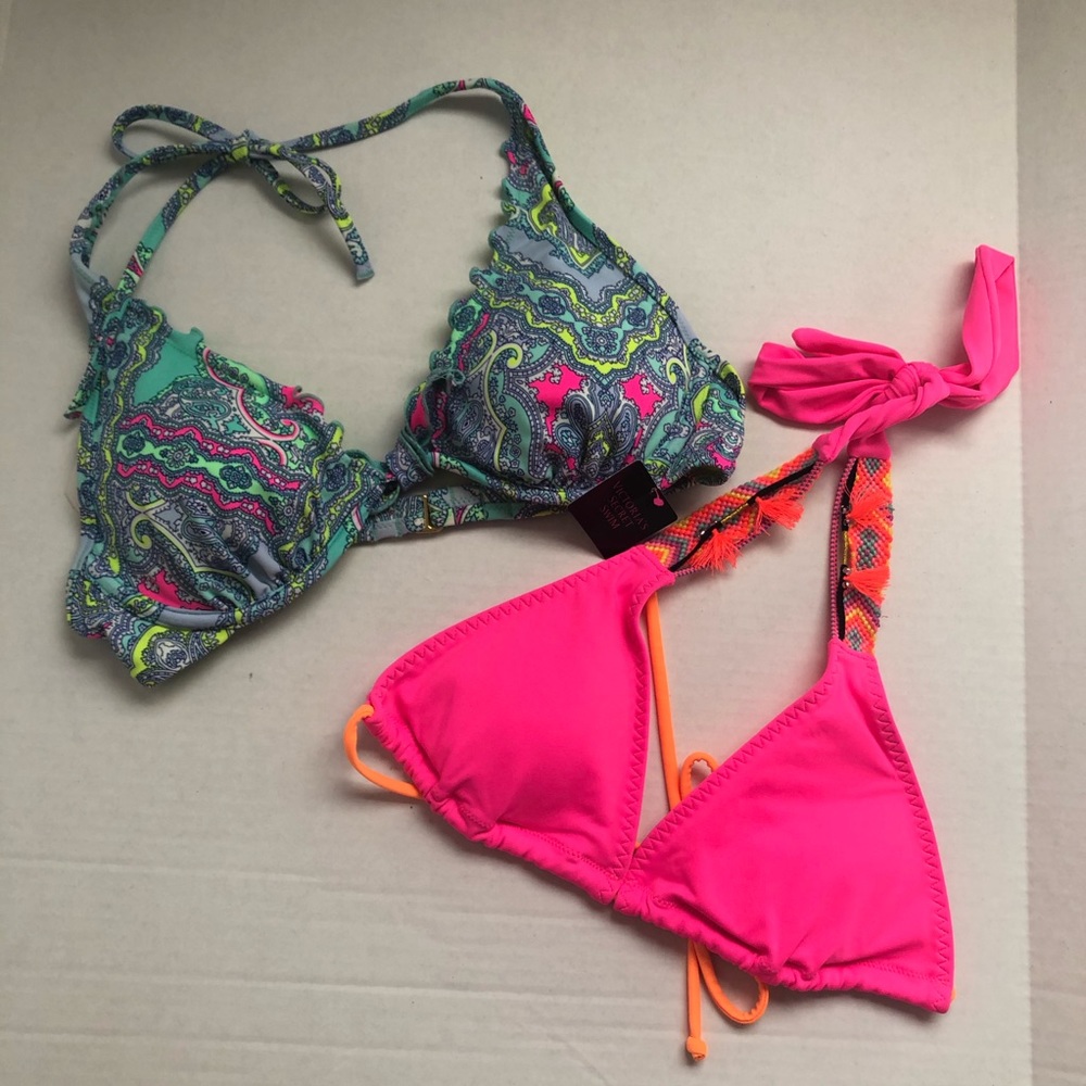 2 🌟 Victoria Secrets Swim Bikini tops